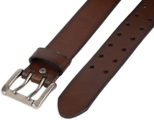 Miniatura 9 de Levi's Cinturón de mezclilla casual para hombre con hebilla de doble punta