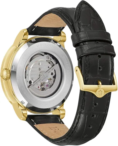 Miniatura 3 de Bulova Mens Classic Automatic Watch with Leather Strap