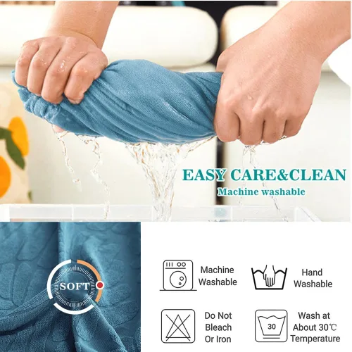 Miniatura 2 de Fundas mágicas para sofá, universal, resistentes al desgaste, 360°, fundas de repuesto de alta elasticidad y antideslizante, protector de muebles