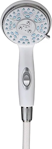 Miniatura 3 de NOVA Cabezal de ducha de mano con manguera extra larga de 84 pulgadas, interruptor de encendido/apagado, 5 ajustes, viene con soporte montado