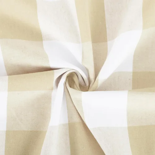Miniatura 4 de Cenefas de cortina para ventana de 16 pulgadas de largo, 2 paneles de cuadros búfalo, cortinas pequeñas con bolsillo para barra, estilo clásico