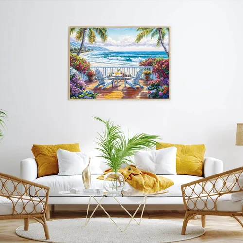Miniatura 4 de Rompecabezas de Estilo de Vida Marítimo 1000 Piezas para Adultos Rompecabezas de Belleza Costera 1000 Piezas para Adultos Estilo de vida junto al mar