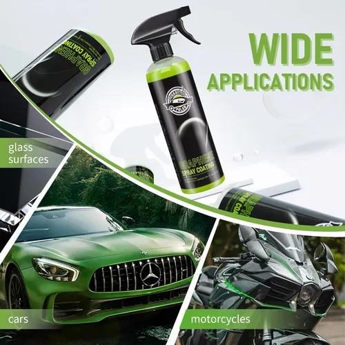 Miniatura 7 de Recubrimiento en aerosol de grafeno (473 ml) - Revestimiento cerámico UV para autos - Spray de cera para autos 3-en-1 de próxima generación para un