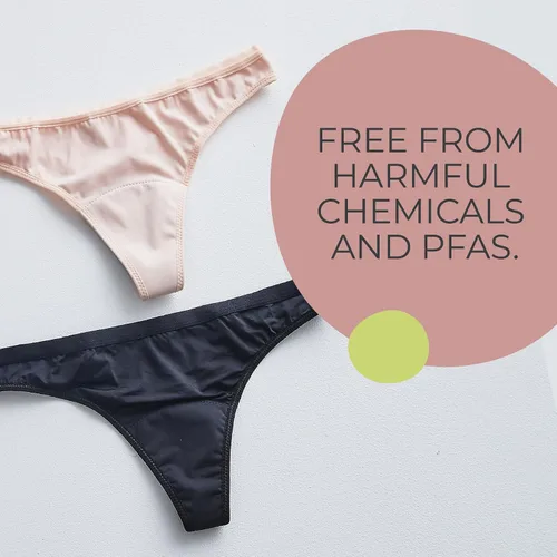 Miniatura 5 de Shero Thong Period Maternity, Postpartum Panties, Leakproof, Odor & Moisture Control Underwear for Women & Teens