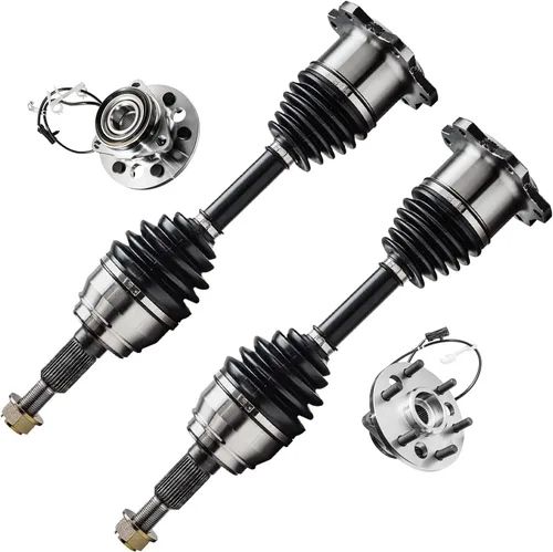 Miniatura 53 de Detroit Axle - Kit de extremo delantero RWD para Chrysler 300 Dodge Challenger Charger Upper Lower Control Arms rótulas de rodamiento de rueda Bujes