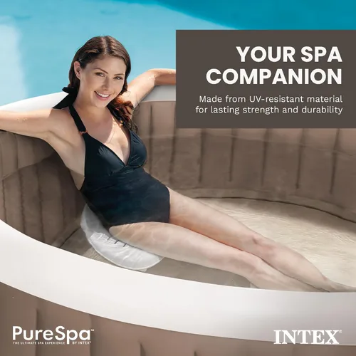 Miniatura 5 de Intex 28502E PureSpa asiento con resistencia al deslizamiento, contorno removible e inflable para bañera de hidromasaje con altura ajustable