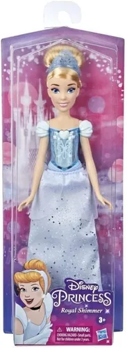 Miniatura 3 de Disney Princess Royal Shimmer - Muñeca de Cenicienta, muñeca de moda con falda y accesorios, juguete para niños a partir de 3 años