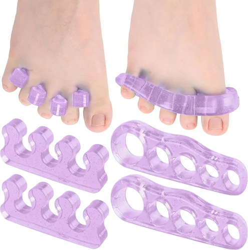 Miniatura 11 de Original ToePal Separador y enderezador de dedos, para dedos relajados, alivio del dolor de juanetes, dedo martillo y más, para hombres y mujeres