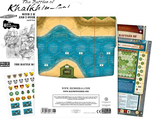 Miniatura 2 de Memoir '44 Battles of Khalkhin-Gol Juego de mesa EXPANSIÓN – Juego de batalla histórico en miniaturas, juego de estrategia para adultos y niños, a