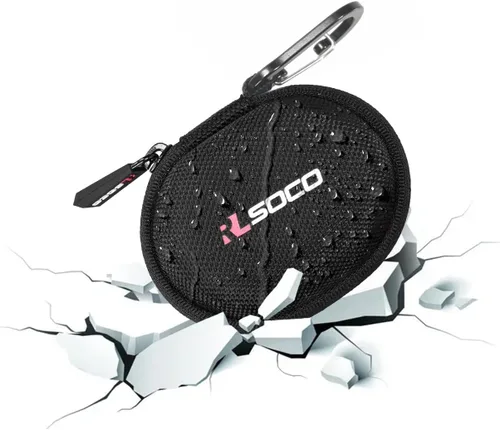 Miniatura 5 de RLSOCO Funda de transporte para auriculares inalámbricos Huawei FreeBuds Pro 5/Pro 4/Pro 3/Pro 2+/Pro 2/Pro - Negro (solo funda)