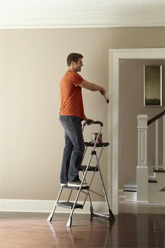 Miniatura 4 de Cosco Three Step Max Steel Work Platform & Scotch Cinta de pintor original multisuperficie, 94 pulgadas x 60 yardas (180 yardas en total), 2090, 3