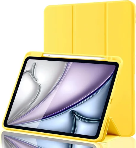 Miniatura 10 de Funda para iPad Air de 11 pulgadas M4 2026 8ª generación/M3 2025/M2 2024, iPad Air 5ª/4ª generación de 10.9 pulgadas 2022/2020 con soporte para Gris