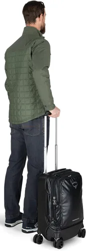 Miniatura 9 de Osprey Transporter Hybrid Equipaje de mano, 4 ruedas giratorias, 22 pulgadas36 L, color negro