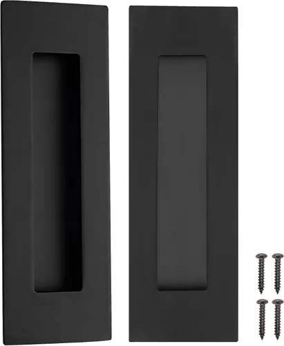 Miniatura 16 de CozyTower Tiradores empotrados de 4.72 pulgadas para puerta de armario, armario de cocina, manija de puerta corrediza pequeña, herrajes Acero