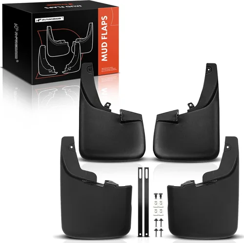 A-Premium Aletas de barro compatibles con Ford F-250 F-350 F-450 F-550 Super Duty 2011-2016 Pickup, sin necesidad de taladrar protectores de lodo