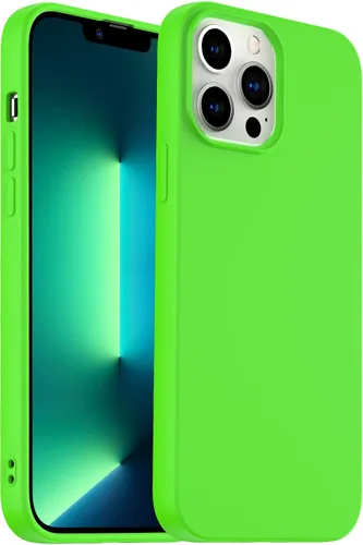 Miniatura 15 de Funda diseñada para iPhone 13 Pro Max, funda de silicona ultra delgada a prueba de golpes, de microfibra suave anti arañazos, protección mejorada