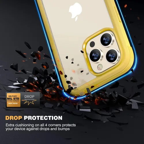 Miniatura 91 de Diaclara Funda diseñada para iPhone 16, mejorada [protección completa de la cámara], carcasa resistente de cuerpo completo con protector de pantalla
