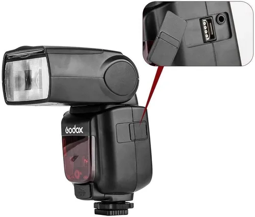 Miniatura 7 de GODOX TT600 2.4G Flash inalámbrico, GN60, 1/8000s HSS, 230 destellos de potencia completa, 0.1-2.6s Reciclar, para Canon, Nikon, Pentax, Olympus