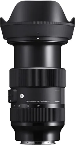 Miniatura 3 de Sigma 0.945-2.756 in f/2.8 DG DN Art Lens para Sony E W/Extreme Pro SD Card, software de edición de fotos, + más (27 piezas)