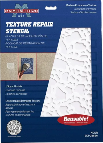 Miniatura 4 de MARSHALLTOWN Plantillas de textura Knockdown (medianas)