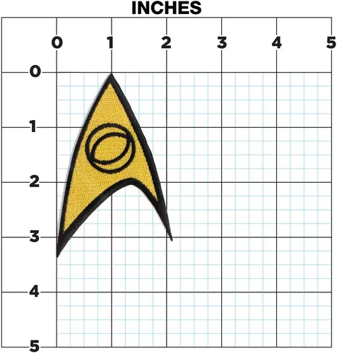 Miniatura 3 de Ata-Boy Star Trek Science Insignia Parche de parche para planchar, regalos y mercancía..