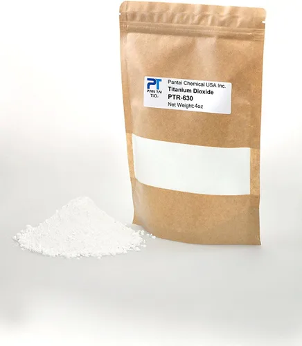Miniatura 2 de Dióxido de titanio Grado cosmético Fabricación de jabón, manualidades, pinturas y colorante de pigmentos Bolsa resellable PTR-630 16 onzas