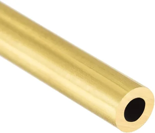 Miniatura 3 de uxcell Tubo redondo de latón, 11.811 in de longitud 0.177 in de diámetro exterior de 0.039 in de grosor de pared, tubo recto sin costuras, 3 piezas