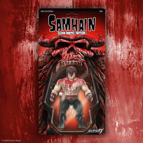Miniatura 4 de Super7 Vintage Samhain Glenn Danzig (Initium) - Figura de acción de Danzig de 5.5" con accesorio, coleccionables de heavy metal y juguetes retro