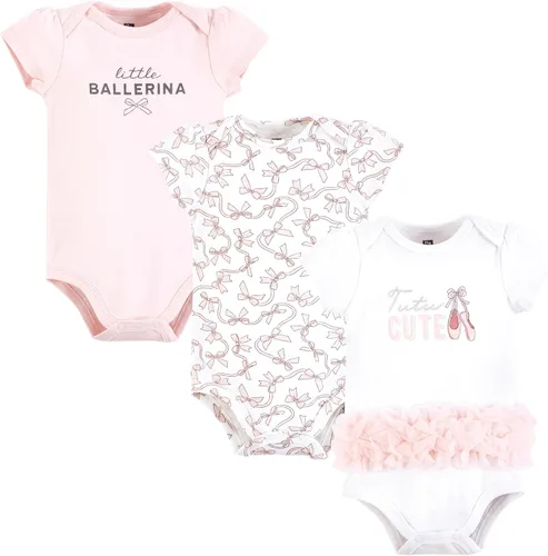 Miniatura 74 de Hudson Baby baby-girls Cotton Bodysuits 3-pack