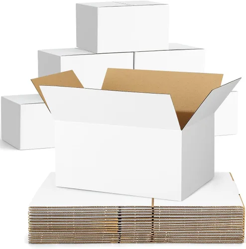 Miniatura 9 de Paquete de 40 cajas de envío pequeñas de 6x4x4, cajas de cartón corrugado para embalaje para pequeñas empresas, cajas marrón para envíos por correo