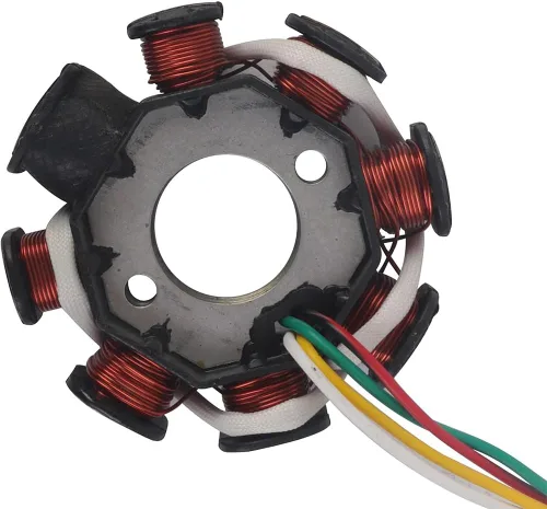 Miniatura 8 de Magneto Estator de encendido 5 cables AC 8 polos GY6 motor 49cc 50cc 80cc 100cc 125cc 150cc 139QMB 147QMD 152QMI 157QMJ Scooter ciclomotor ATV Sunl