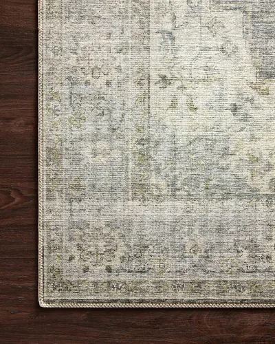 Miniatura 7 de Loloi II Colección Skye SKY-12 - Alfombra de área, 5'-0" x 7'-6", carbón/paloma