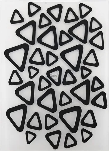 Miniatura 16 de DzIxY Carpetas en relieve de plástico con impresión a mano para hacer tarjetas, suministros de papel DIY, plantillas de álbumes de recortes