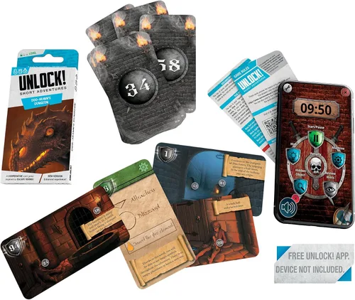 Miniatura 4 de Short Adventures 4: Doo Arann's Dungeon - Juego de cartas inmersivo para niños y adultos, a partir de 10 años, 1 a 6 jugadores, 30 minutos de tiempo