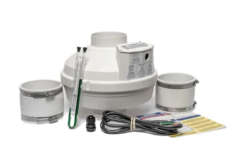 Miniatura 12 de Festa AMG Prowler Ventilador de radón – Kit de instalación de 3” - Ventiladores en línea de mitigación de radón silenciosos y energéticamente