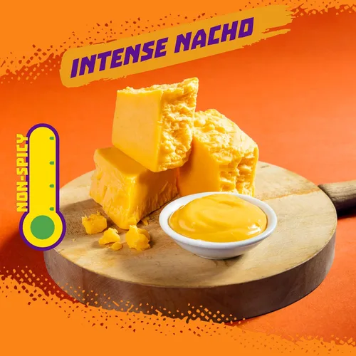 Miniatura 3 de Takis Intense Nacho - Bolsa tamaño Fiesta de 17 onzas, con sabor a queso, no picante, chips de tortilla enrollados