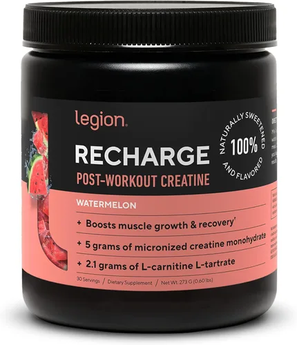 Miniatura 15 de Legion Suplemento para después del entrenamiento, bebida natural para construir músculos y recuperación con monohidrato de creatina micronizada.