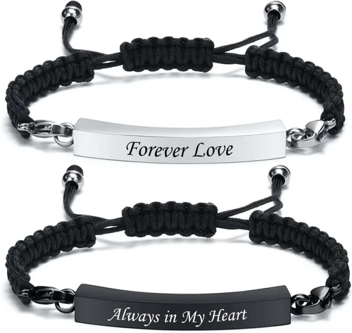 Miniatura 9 de Hisatan Personalized Urn Bracelet for Ashes, Cremation Jewelry Keepsakes for Ashes for Women Men, Handmade Woven Rope Adjustable Ashes Holder