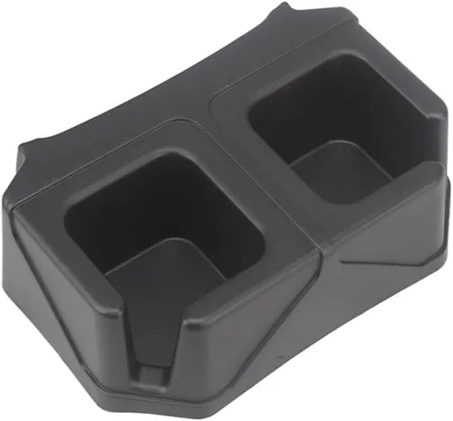 Miniatura 9 de Soporte de bandeja de almacenamiento para Ford Bronco 2021 2022 2023 2024, accesorios interiores, organizador negro, organizador trasero doble extra