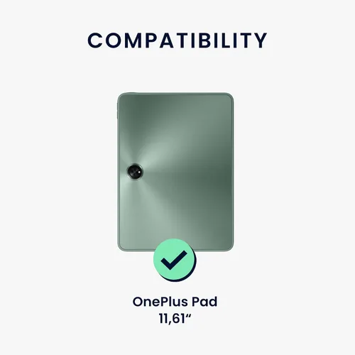 Miniatura 5 de kwmobile Protector de pantalla compatible con OnePlus Pad Protector de pantalla – 2 x película mate antirreflectante para tableta