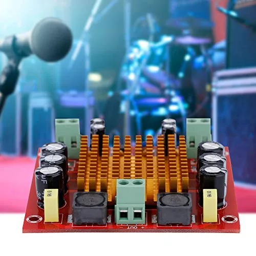 Miniatura 2 de TPA3116D2 Placa de amplificador mono de 150 W Módulo de audio de potencia digital para altavoces DIY, AMP estéreo de un solo canal con protección