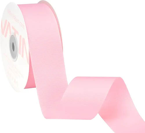 Miniatura 70 de Vatin - Rollo de cinta de grogrén, rollos de 25-50 yardas, perfecto para decoración de bodas, coronas, baby showers, envolturas de paquete de regalo
