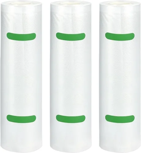 Bolsas al vacío para alimentos sellador al vacío alimentos frescos de larga duración 20+11.0 in*236.2 in Rolls/lote Bolsas para envasador al vacío