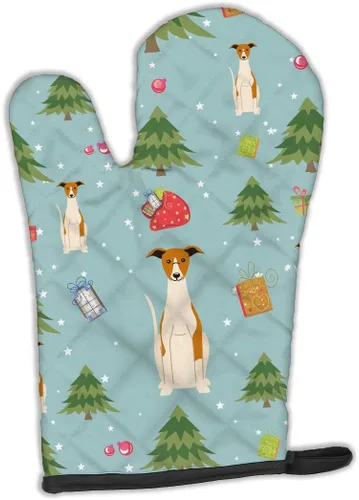 Miniatura 184 de Caroline's Treasures BB2732OVMT Dog House Collection Border Collie - Guante de horno grueso resistente al calor para sartenes calientes y horno