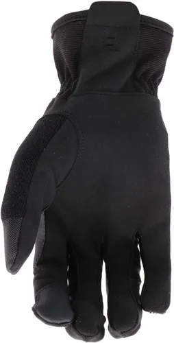 Miniatura 4 de BOSS Guante de trabajo de palma de cuero sintético multiusos para hombre, alta destreza, resistencia a pinchazos, tecnología de pantalla táctil