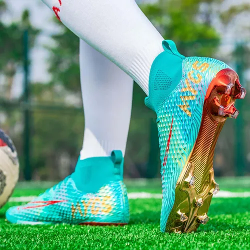 Miniatura 6 de Zapatos deportivos de fútbol para niños y hombres, tenis de fútbol para equipo de fútbol, ligeros, para correr, al aire libre, cómodos