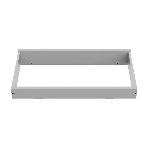 Miniatura 3 de Storkcraft - Cambiador encima Nest (gris guijarro) - Certificado GREENGUARD Gold, diseñado para ajustarse al cambiador Nest, compatible con los Gris