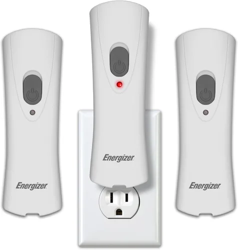 Miniatura 10 de Linternas LED recargables con encendido automático Energizer para fallas de energía en el hogar, linterna LED enchufable para cortes de energía, luz