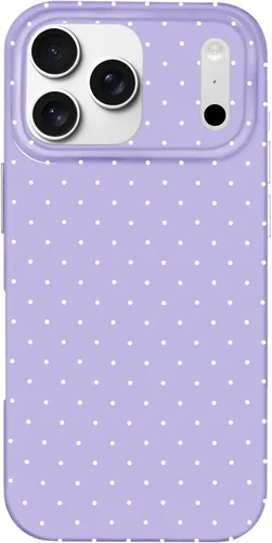 Miniatura 173 de Hython Funda para iPhone Air, diseño estético de lunares lindos, funda simple de 6.5 pulgadas, delgada, antiarañazos, parachoques de TPU suave, a