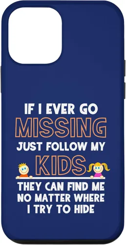 Miniatura 16 de If I Ever Go Missing Follow My Kids Funny Parenting Case for iPhone 17